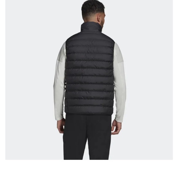 Men’s Black Adidas Puffer Vest - Picture 6 of 7